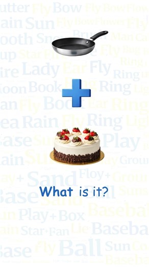 🥞 Word Mix for Kids Pan + Cake = Pancake! 🍳🍰