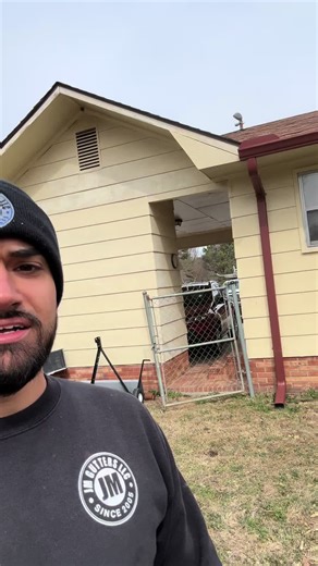 Customer Reaction 👀 Today we installed seamless 6” gutters in Colonial Red in Lincolnton, NC, upgrading the home from an old 5” gutter system. We also replaced nearly 50 feet of rotted fascia boards, giving this home a much-needed upgrade and long-term protection. #gutterinstallation #gutters #jmgutters #lincolntonnc #seamlessgutters