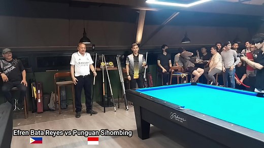 Magician Efren Reyes Billiards Show in Jakarta, Indonesia
