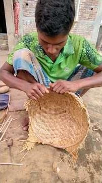 Amazing Bamboo Sieve Making Process | Skilled Craftsmanship