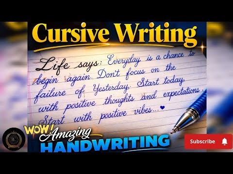 How to write good handwriting practice | Neat and clean cursive writing| Handwriting improvement