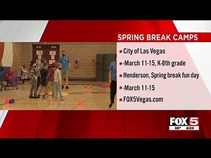 Spring break camps in Las Vegas Valley