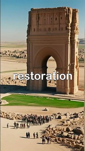 #ArchOfCtesiphon #Ctesiphon #SassanidEmpire #Restoration #Architecture #heritage