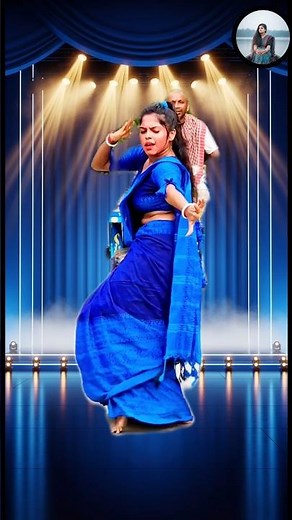 💃 Saree Dance Performance On Trending Hindi Song | Stage Dance | Viral Short Video 🔥