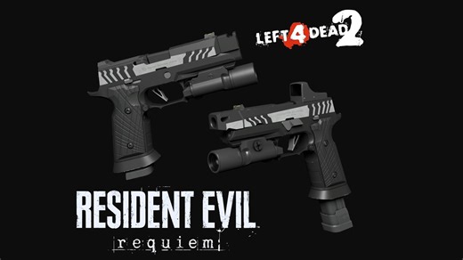 【L4D2创意工坊】RE9 Requiem SG-19Rs“Alligator Snapper”（Pistols）