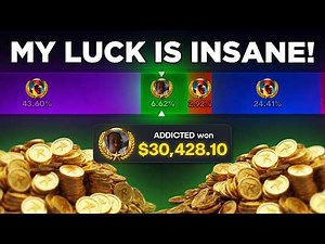 My luck on Csgoroll was actually INSANE! $30.000 Withdraw