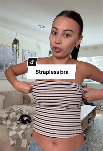 Finally a strapless bra that ACTUALLY has non-slip technology that’s comfortable #bra #strapless #summercloset #oeakbras
