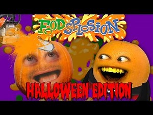 Pumpkin vs Chainsaw [Annoying Orange Foodsplosion #5]