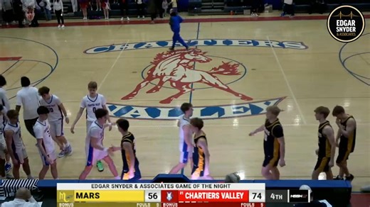 #HSSN Highlights: Chartiers Valley finishes their 2025-26 regular season on a high note by defeating Mars, 74-58. The Colts had 4 players in double figures. Mars' Austen Wroblewski led all scorers with 20. | TribLive High School Sports Network