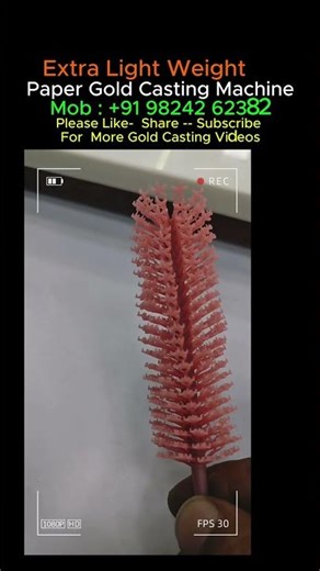 Paper Like Thin Gold Jewellery Casting Machine for Nosepin, Earring, Bali, Ring, Necklace, Bangle