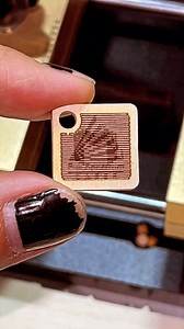 Check out this awesome lenticular image with our logos. The possibilities are endless ✨💥 | Full Spectrum Laser