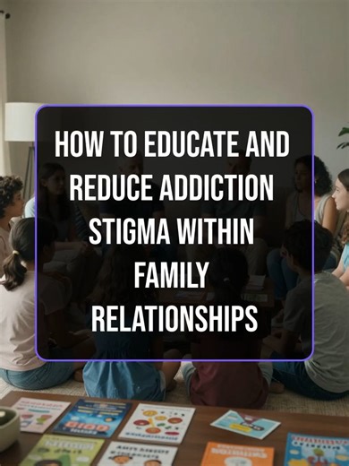 How to Educate and Reduce Addiction Stigma Within Family Relationships Addiction is often a highly stigmatized medical condition, and changing the story families tell themselves about it is crucial for recovery. When families understand addiction as a chronic medical condition, rather than a moral failure, it shifts the focus from blame to support. This health education promotes empathy, dignity, and boundaries through calm conversations, strengthens support systems, and fosters a more supportiv