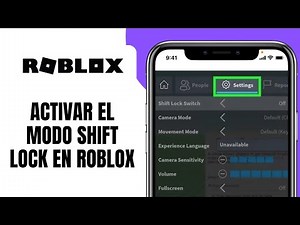 Cómo ACTIVAR El Modo Shift Lock En ROBLOX