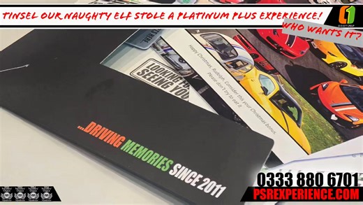 🎄🚗 CHRISTMAS DAY GIVEAWAY – THE CASE OF TINSEL THE ELF 🚗🎄 Christmas Day took an unexpected turn in the PSR office… 👀 Overnight, Tinsel the Elf broke in and attempted to make off with Rudolph’s Christmas bonus - 🎁 TWO Platinum Plus driving experiences. The good news? Tinsel was quickly caught… and it turns out he’s too short to meet the height requirement to drive 😅, and turns out Rudolph isn’t comfortable with the idea of driving a car (hooves on steering wheels aren’t ideal). So, with th