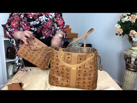 MCM Liz Reversible Tote review + what fits in my bag