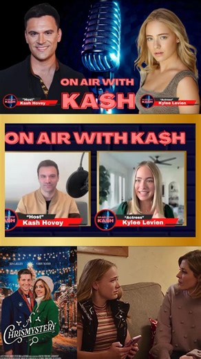 On Air with Ka$h hosted by Kash Hovey on Instagram: "🎬 Host @kashhovey sits down with actress @kyleegracelevien to talk about her journey from figure skating to film and her latest project #AChrismystery available on VOD platforms on November 4th, 2025 @appletv @fandango From lessons learned on the ice to bringing heart and humor to the screen, Kylee shares how discipline, creativity, and passion keep her grounded. Watch the full interview now on @OnAirWithKa$h 🎙️https://youtu.be/YQpwOxkobCs?s