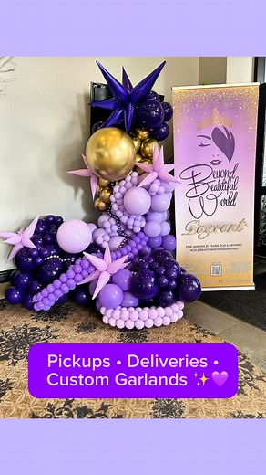 ✨Beyond Beautiful World Pageant✨ We had the honor of creating this custom garland for the Beyond Beautiful World Pageant, celebrating confidence, sisterhood, and womanhood. A huge thank you to Serita Love for trusting #NFormationBalloons to bring this vision to life! 💜💛 Whether you need a full backdrop or a single statement garland — we offer both pickups AND deliveries to fit your event needs. 🎉 Pageants 🎉 Birthdays 🎉 Corporate Events 🎉 Weddings 🎉 School Programs …whatever the moment, we