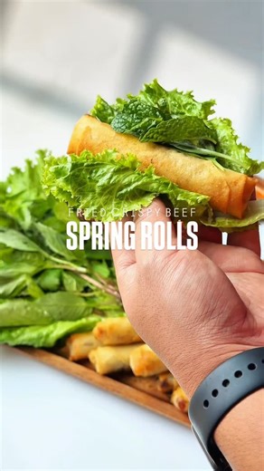 CharlesCalvino on Instagram: "Beef Style Fried Spring Rolls I was so impressed with this beef-style fried spring rolls that I had to try making them myself. I didn’t add shredded taro, but substituted it with soaked wood ear mushrooms, carrots, and for dip is a sweet fish sauce vinaigrette. For a little extra kick, I added some hot chili oil from @ranyskitchenandgarden . Here's my take on the recipe: Ingredients: * Ground beef * Shredded cabbage * White onions, finely chopped * Wood ear mushroom