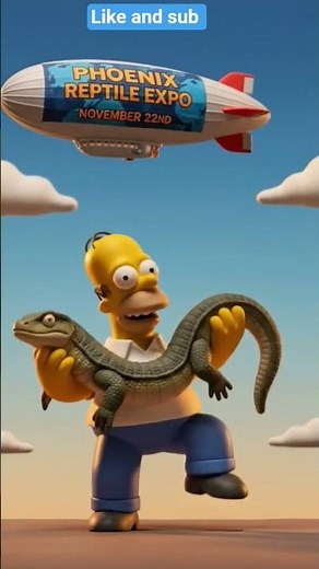 #monitor #simpsons #funny #reptiles #lizards #memes #fyp