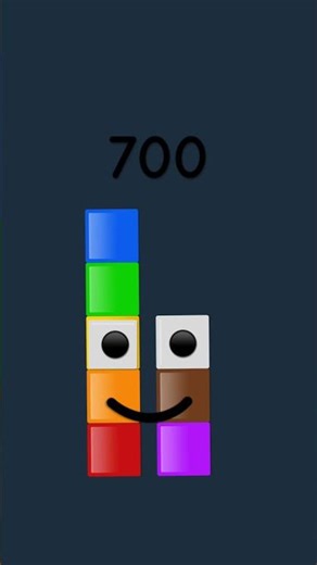Number blocks 700