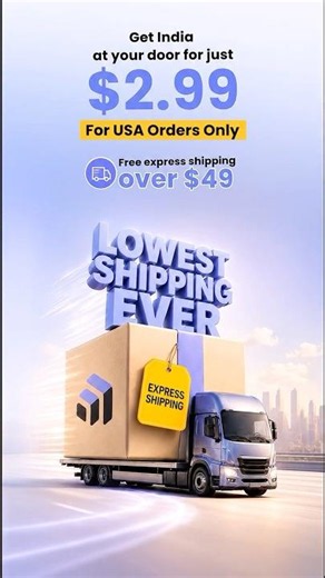 Lowest Shipping Ever | Get Indian Essentials Delivered Across the US for Just $2.99