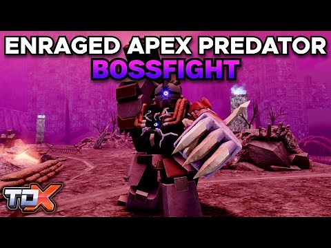 TDX Enraged Apex Predator Boss Fight (Wave 4) | Halloween 2024 Chapter 4 Nightmare