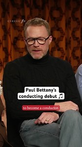 Paul Bettany’s new career as a conductor? #classicalmusic #paulbettany