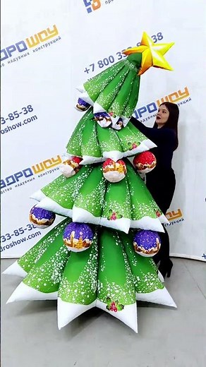 🎄 Как украсить праздник огромными фигурами? Новогодний декор своими руками ❄