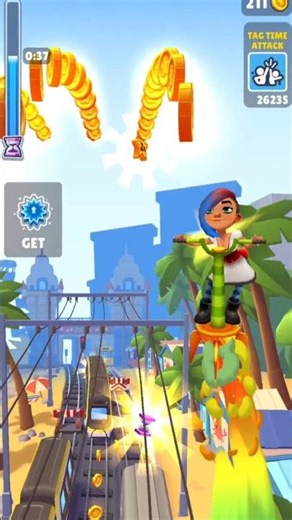 Subway surfers tag time attack⏳ = Tasha character #subwaysurfers