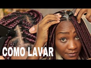 HOW TO WASH BOX BRAIDS