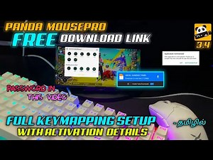 PANDA MOUSEPRO 🐼 3.4 FREE 🎉APP DOWNLOAD⬇️LINK 🔗 FULL KEYMAPPING⚙️FULL DETAILS EXPLAIN🔥