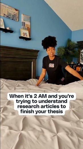 When It's 2 AM and You're Trying to Understand Research Articles to Finish Your Thesis