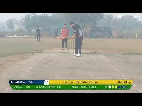 Baba Bulldozers vs Knight Kings live cricket match | Hk2 Sumner Smash Season 4 live - Hare krishna c