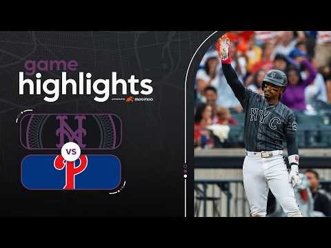 Phillies vs. Mets Game Highlights (6/27/26) | MLB Highlights