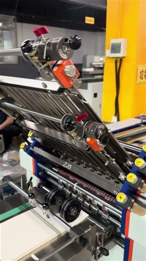 Air Suction Folder Machine (6 Plates) | High-Speed Test at 42,000 Sheets/Hour