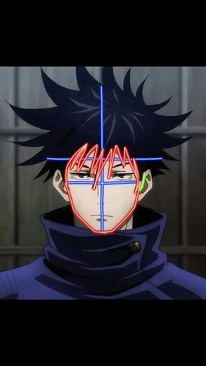 How to Draw Megumi from Jujutsu kaisen ✨#ytshorts #tutorial