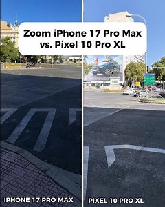 92K views · 110 reactions | Comparamos el zoom del iPhone 17 Pro Max vs. Google Pixel 10 Pro XL  ¿Cuál te gusta más? 樂 #apple #google #iphone17promax #googlepixel10proxl #zoom #teleobjetivo #tecnologia #xataka | Xataka | Facebook