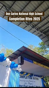 DCNHS Completion Rites 2025 #Congratulations #Completers #another #journey | Katikals Vlog
