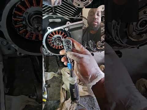 2014 harley stator install