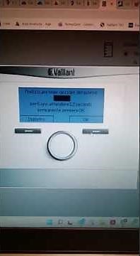 centralina Vaillant VRC 700 attivazione riscaldamento