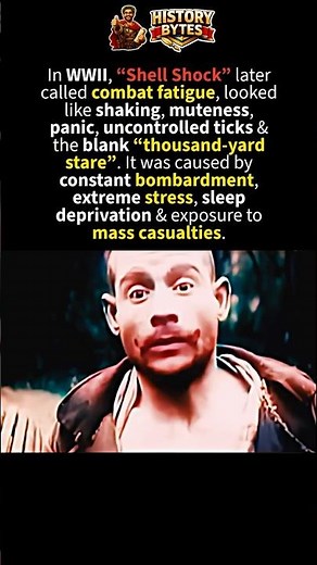 The Thousand-Yard Stare in WWII #shorts #facts