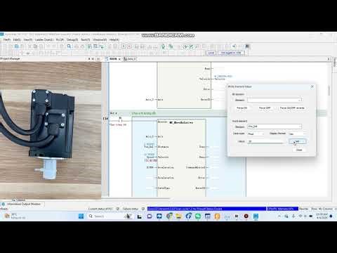 [MOONS'] Bài số 1.Điều khiển Servo Moons' M54S qua EtherCAT PLC Inovance easy 522