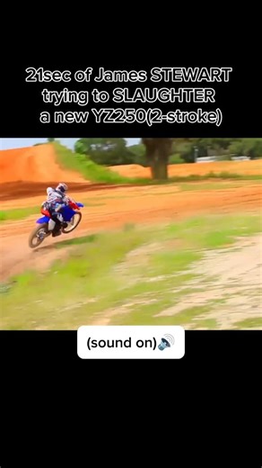 Logan | MX Locker Wizard | E-Comm on Instagram: "Poll: that bike is COOKED after one JS7 moto.. #2stroke #jamesstewart (via TWmotocross | yt)"