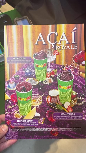 Boost Juice Açaí Royale Taste Test and Review