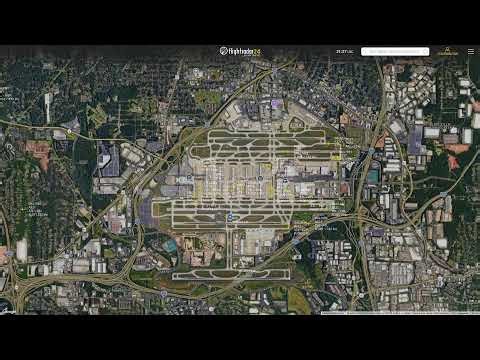Atlanta KATL Flightradar24 Livestream with Live Air Traffic Control 31/01/2026