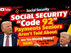 Secret Social Security ‘Code 92’ Payments Seniors Aren’t Told About — Are You Missing Money?