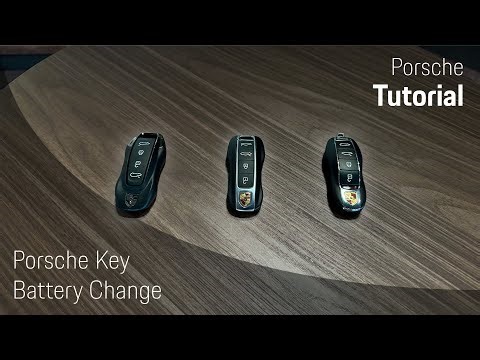 How to Replace Your Porsche Key Battery by Generation