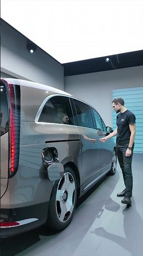 💡Elektrische Ladeklappe des Mercedes VLE