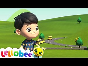 The Wheels On The Bus Go Round and Round! the Bus Cartoons for Kids