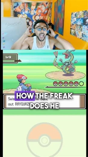 THIS Was My FIRST Battle in Pokémon Platinum Randomizer… #shorts